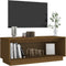 vidaXL - Tv-meubel - 90x35x35 - cm - massief - grenenhout - honingbruin