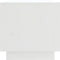 vidaXL - Tv-meubel - 90x35x35 - cm - massief - grenenhout - wit
