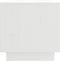 vidaXL - Tv-meubel - 90x35x35 - cm - massief - grenenhout - wit