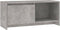 vidaXL - Tv-meubel - 90x35x40 - cm - bewerkt - hout - betongrijs