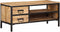 vidaXL - Tv-meubel - 90x35x40 - cm - massief - ruw - mangohout