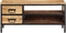 vidaXL - Tv-meubel - 90x35x40 - cm - massief - ruw - mangohout