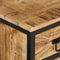 vidaXL - Tv-meubel - 90x35x40 - cm - massief - ruw - mangohout