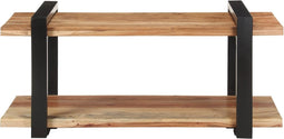 vidaXL - Tv-meubel - 90x40x40 - cm - massief - acaciahout