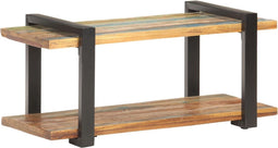 vidaXL - Tv-meubel - 90x40x40 - cm - massief - gerecycled - hout