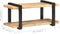vidaXL - Tv-meubel - 90x40x40 - cm - ruw - mangohout