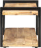 vidaXL - Tv-meubel - 90x40x40 - cm - ruw - mangohout