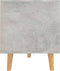 vidaXL - Tv-meubel - 90x40x48,5 - cm - bewerkt - hout - betongrijs