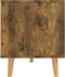 vidaXL - Tv-meubel - 90x40x48,5 - cm - bewerkt - hout - gerookt - eikenkleurig