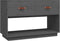 vidaXL - Tv-meubel - 90x40x60 - cm - massief - grenenhout - grijs