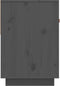 vidaXL - Tv-meubel - 90x40x60 - cm - massief - grenenhout - grijs