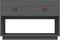 vidaXL - Tv-meubel - 90x40x60 - cm - massief - grenenhout - grijs