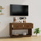 vidaXL - Tv-meubel - 90x40x60 - cm - massief - grenenhout - honingbruin