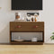 vidaXL - Tv-meubel - 90x40x60 - cm - massief - grenenhout - honingbruin