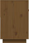 vidaXL - Tv-meubel - 90x40x60 - cm - massief - grenenhout - honingbruin