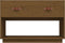 vidaXL - Tv-meubel - 90x40x60 - cm - massief - grenenhout - honingbruin