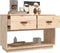 vidaXL - Tv-meubel - 90x40x60 - cm - massief - grenenhout