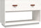 vidaXL - Tv-meubel - 90x40x60 - cm - massief - grenenhout - wit