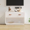 vidaXL - Tv-meubel - 90x40x60 - cm - massief - grenenhout - wit