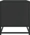 vidaXL - Tv-meubel - 91x40x46 - cm - bewerkt - hout - en - metaal - zwart