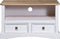 vidaXL - Tv-meubel - 91x43x56 - cm - Mexicaans - grenenhout - Corona-stijl - wit