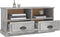 vidaXL - Tv-meubel - 93x35,5x45 - cm - bewerkt - hout - betongrijs