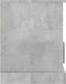 vidaXL - Tv-meubel - 93x35,5x45 - cm - bewerkt - hout - betongrijs