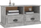 vidaXL - Tv-meubel - 93x35,5x45 - cm - bewerkt - hout - betongrijs