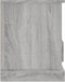 vidaXL - Tv-meubel - 93x35,5x45 - cm - bewerkt - hout - grijs - sonoma - eikenkleurig