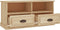 vidaXL - Tv-meubel - 93x35,5x45 - cm - bewerkt - hout - sonoma - eikenkleurig