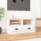 vidaXL - Tv-meubel - 93x35,5x45 - cm - bewerkt - hout - wit