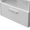 vidaXL - Tv-meubel - 95x35x36 - cm - bewerkt - hout - wit