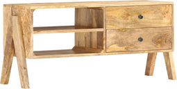 vidaXL - Tv-meubel - 97x35x47 - cm - massief - mangohout