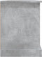 vidaXL - Tv-meubel - 99,5x35,5x48 - cm - bewerkt - hout - betongrijs