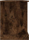 vidaXL - Tv-meubel - 99,5x35,5x48 - cm - bewerkt - hout - gerookt - eikenkleurig