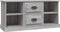 vidaXL - Tv-meubel - 99,5x35,5x48 - cm - bewerkt - hout - grijs - sonoma - eikenkleur