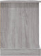 vidaXL - Tv-meubel - 99,5x35,5x48 - cm - bewerkt - hout - grijs - sonoma - eikenkleur
