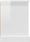 vidaXL - Tv-meubel - 99,5x35,5x48 - cm - bewerkt - hout - hoogglans - wit