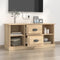 vidaXL - Tv-meubel - 99,5x35,5x48 - cm - bewerkt - hout - sonoma - eikenkleurig