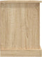 vidaXL - Tv-meubel - 99,5x35,5x48 - cm - bewerkt - hout - sonoma - eikenkleurig