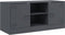 vidaXL - Tv-meubel - 99x39x44 - cm - staal - antracietkleurig