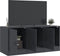 vidaXL - Tv-meubel - 99x39x44 - cm - staal - antracietkleurig