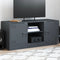 vidaXL - Tv-meubel - 99x39x44 - cm - staal - antracietkleurig