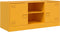 vidaXL - Tv-meubel - 99x39x44 - cm - staal - mosterdgeel