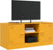vidaXL - Tv-meubel - 99x39x44 - cm - staal - mosterdgeel