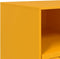 vidaXL - Tv-meubel - 99x39x44 - cm - staal - mosterdgeel