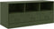 vidaXL - Tv-meubel - 99x39x44 - cm - staal - olijfgroen