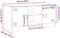vidaXL - Tv-meubel - 99x39x44 - cm - staal - olijfgroen