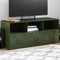 vidaXL - Tv-meubel - 99x39x44 - cm - staal - olijfgroen