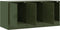 vidaXL - Tv-meubel - 99x39x44 - cm - staal - olijfgroen